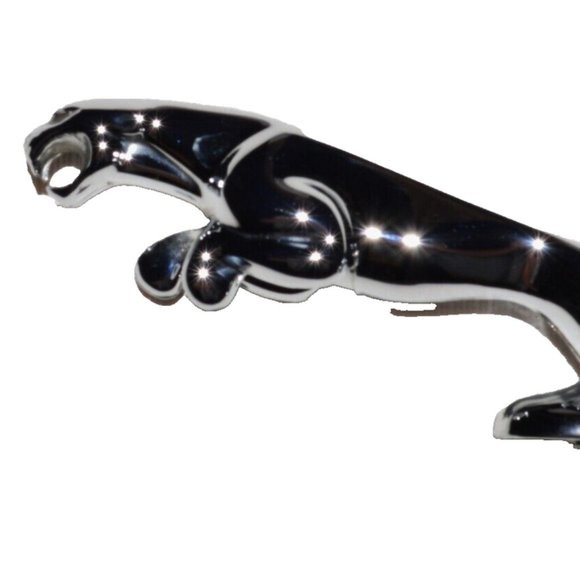 Vintage Used Leaping Jaguar Hood Ornament Genuine Original Factory OEM Part - Picture 3 of 5
